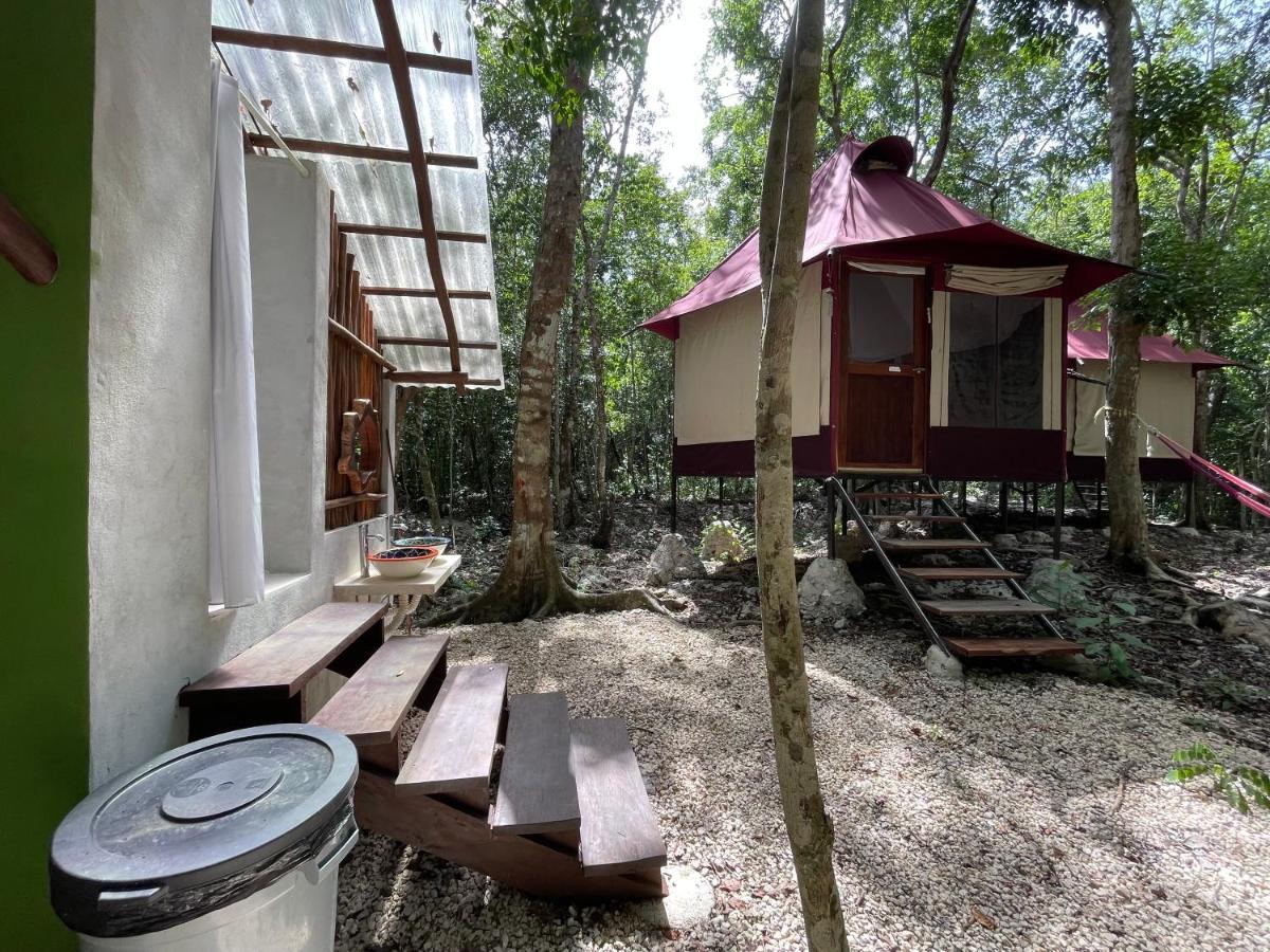 Magical Jungle Eco Cabana -Tulum Hotel Macario Gomez Exterior photo