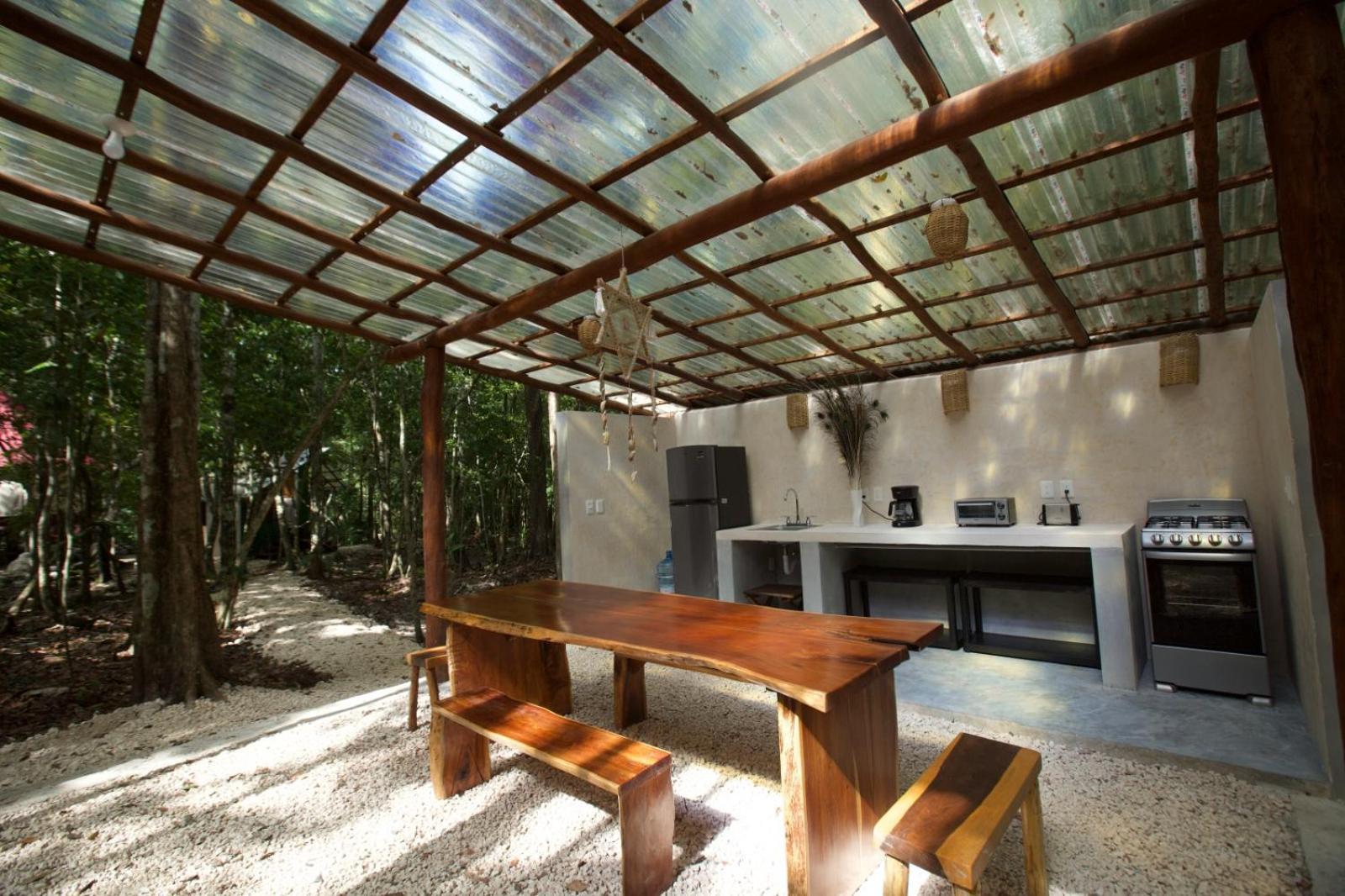 Magical Jungle Eco Cabana -Tulum Hotel Macario Gomez Exterior photo